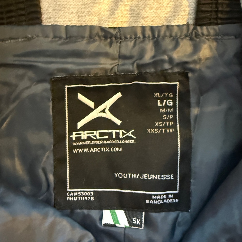 Arctix Black Insulated Snow Bibs for Women NWT - Picture 3 of 4